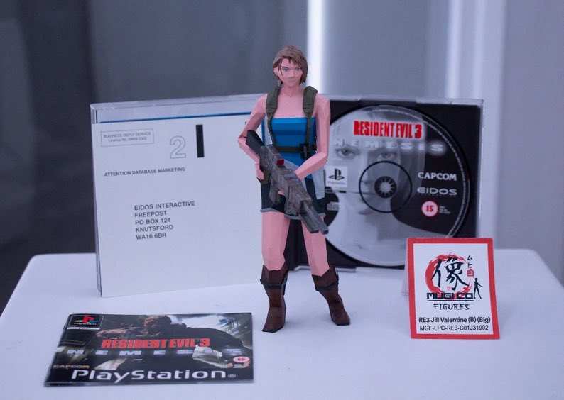 Tomas Kyle on Twitter "RT Mishimaryu1 Look at these amazing low poly Resident Evil statues