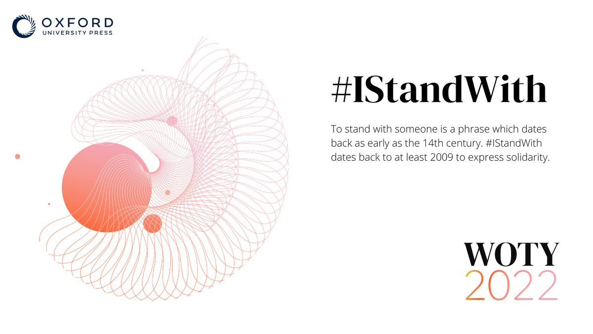 OxUniPress's tweet photo. 2⃣ #IStandWith

Chosen this year to recognize the activism and division that has characterized 2022.

#OxfordWOTY #TeamIStandWith https://t.co/oebzzTsc7c