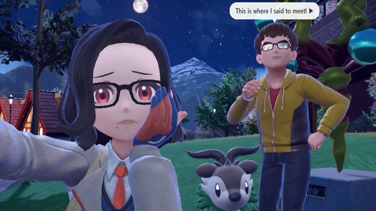 The fact that you cant help this couple find each other as a mini side quest is so frustrating #pokemonscarlet