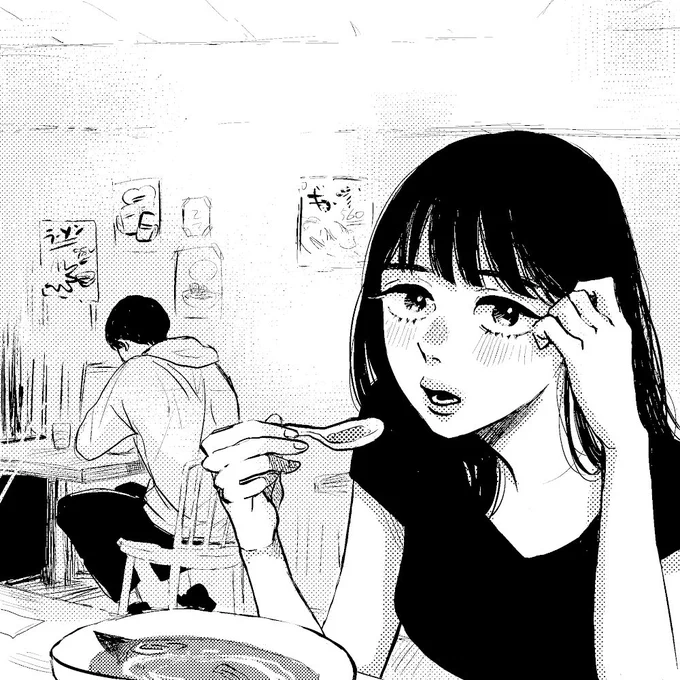 仕事終わりの一杯🍜 