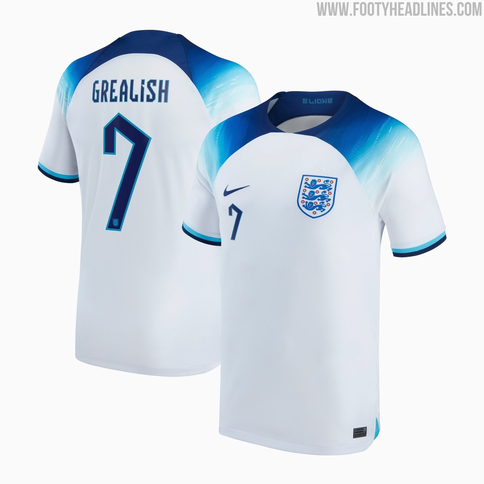 Nike イングランド代表 シャツ 7番 grealish
