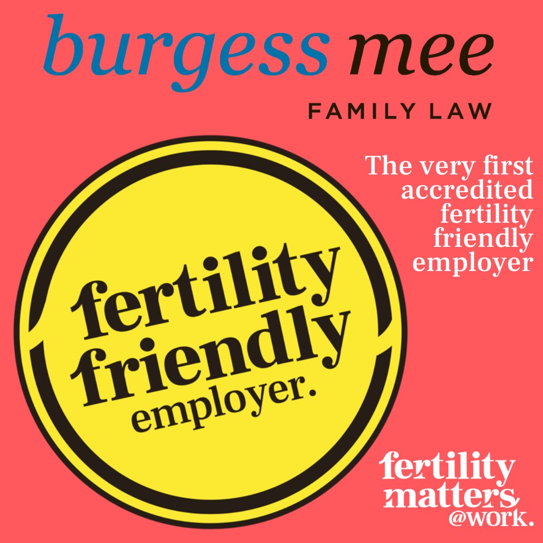 fertilitymattersatwork (@fertmatterswork) on Twitter photo Big news! We’re thrilled to announce that <a href="/burgessmee/">Burgess Mee</a> has become the UK’s first accredited Fertility Friendly employer. We’re so proud to have achieved this with the family law firm based in London 👇🏻 Big news! We’re thrilled to announce that <a href="/burgessmee/">Burgess Mee</a> has become the UK’s first accredited Fertility Friendly employer. We’re so proud to have achieved this with the family law firm based in London 👇🏻