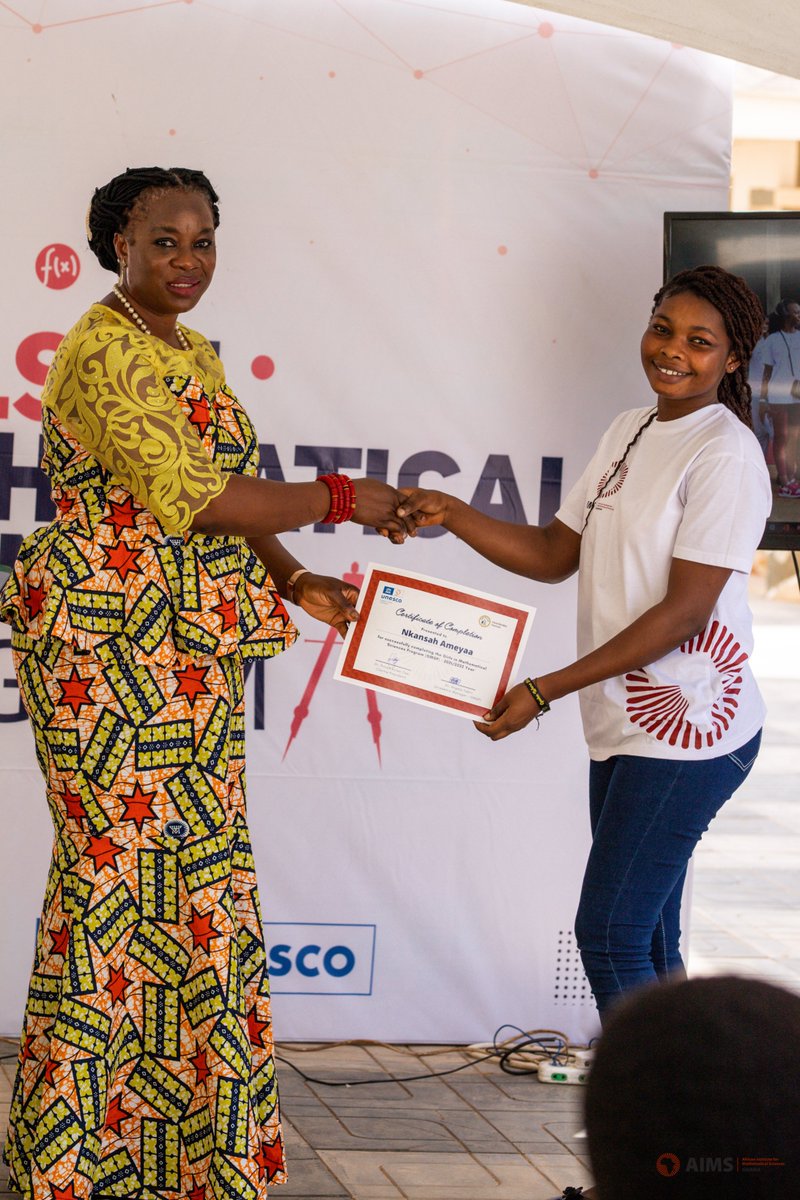 AIMSGhana's tweet photo. #Appreciation goes to @moeghofficial, @GETFundOfficial &amp; @unescoghnatcom for supporting of the #GMSP! 
Excerpts from the Cohort 2 closing #ceremony attended by Prof VanderBurgh @CEMC,  @davidjcvaccaro of @wycombeabbey, Mrs. Naah-Boamah, Mrs. Olivia Opare &amp; Mrs. A. Oduro-Konadu. https://t.co/GQlJKtCZGT