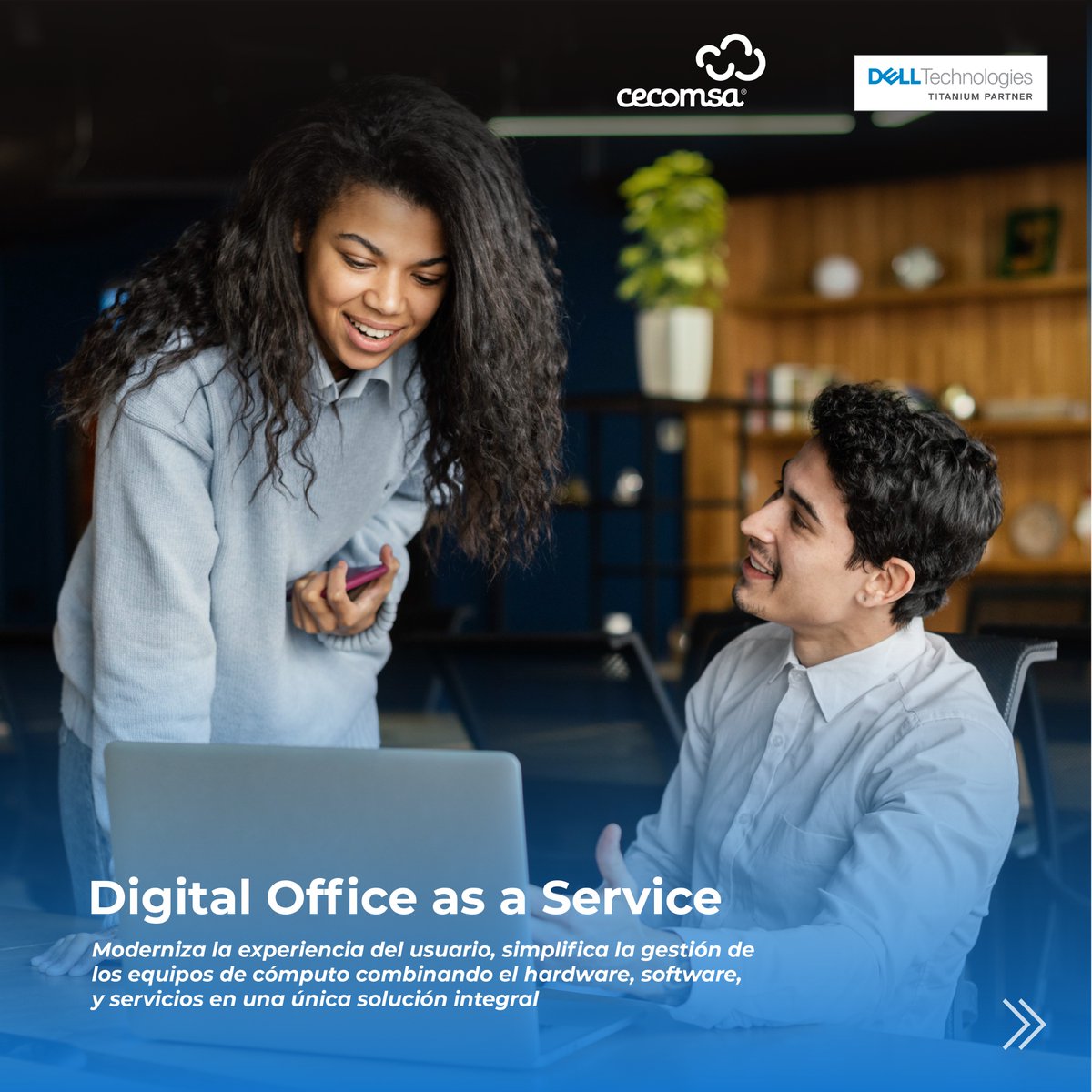 CecomsaRD's tweet photo. Dell Digital Office as a Service moderniza la experiencia del usuario, simplifica la gestión de los equipos de cómputo, ya que combina hardware, software, y servicios en una única solución integral a un precio fijo por puesto por mes. 

 📩 https://t.co/UyJjbFk7Fv https://t.co/MQrPmz1Ebg