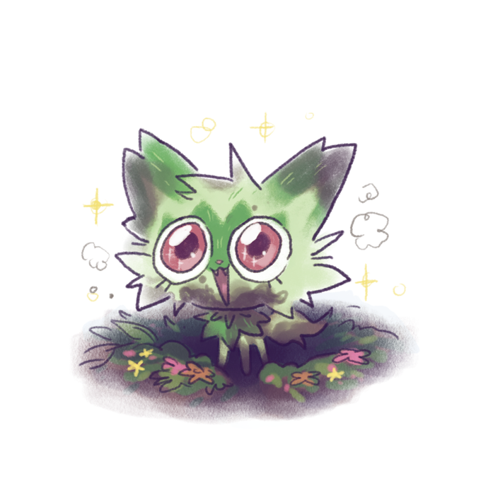 moooom sprigatito dug up the garden agaiiin 
