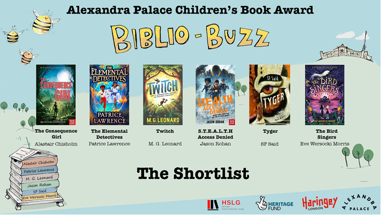 klereira's tweet photo. I am so happy to be able to share the #BiblioBuzz shortlist!
Here is last year's winner @MeggittPhillips announcing this year's shortlist: https://t.co/a3U8JThoI3
#middlegrade #readingforpleasure #APCBA #ChildrensBooks
@Yourallypally @apcba https://t.co/drZB6VZv2C