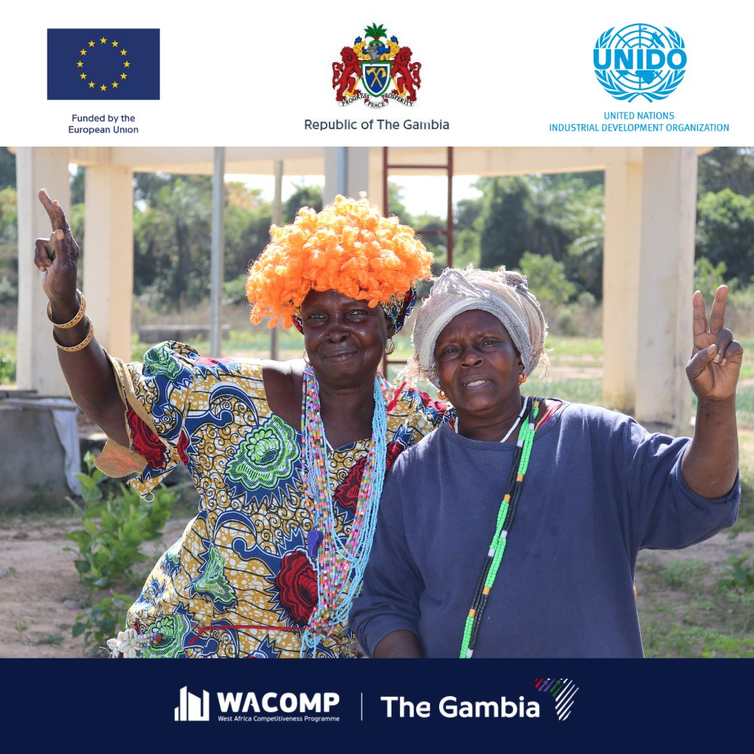 WACOMP The Gambia (@wacomp_gm) on Twitter photo 🗯️#Africa_Industrialization_Day🗯️
On the occasion of #Africa_Industrialization_Day_2022, the <a href="/EUinTheGambia/">EU in The Gambia</a> -funded <a href="/UNIDO/">UNIDO</a> <a href="/WACOMP_GM/">WACOMP The Gambia</a> 🇬🇲 renews its commitment to strengthening💪the 🇬🇲's competitiveness & enhancing its integration🔀into regional & international trading💱systems😊 🗯️#Africa_Industrialization_Day🗯️
On the occasion of #Africa_Industrialization_Day_2022, the <a href="/EUinTheGambia/">EU in The Gambia</a> -funded <a href="/UNIDO/">UNIDO</a> <a href="/WACOMP_GM/">WACOMP The Gambia</a> 🇬🇲 renews its commitment to strengthening💪the 🇬🇲's competitiveness & enhancing its integration🔀into regional & international trading💱systems😊