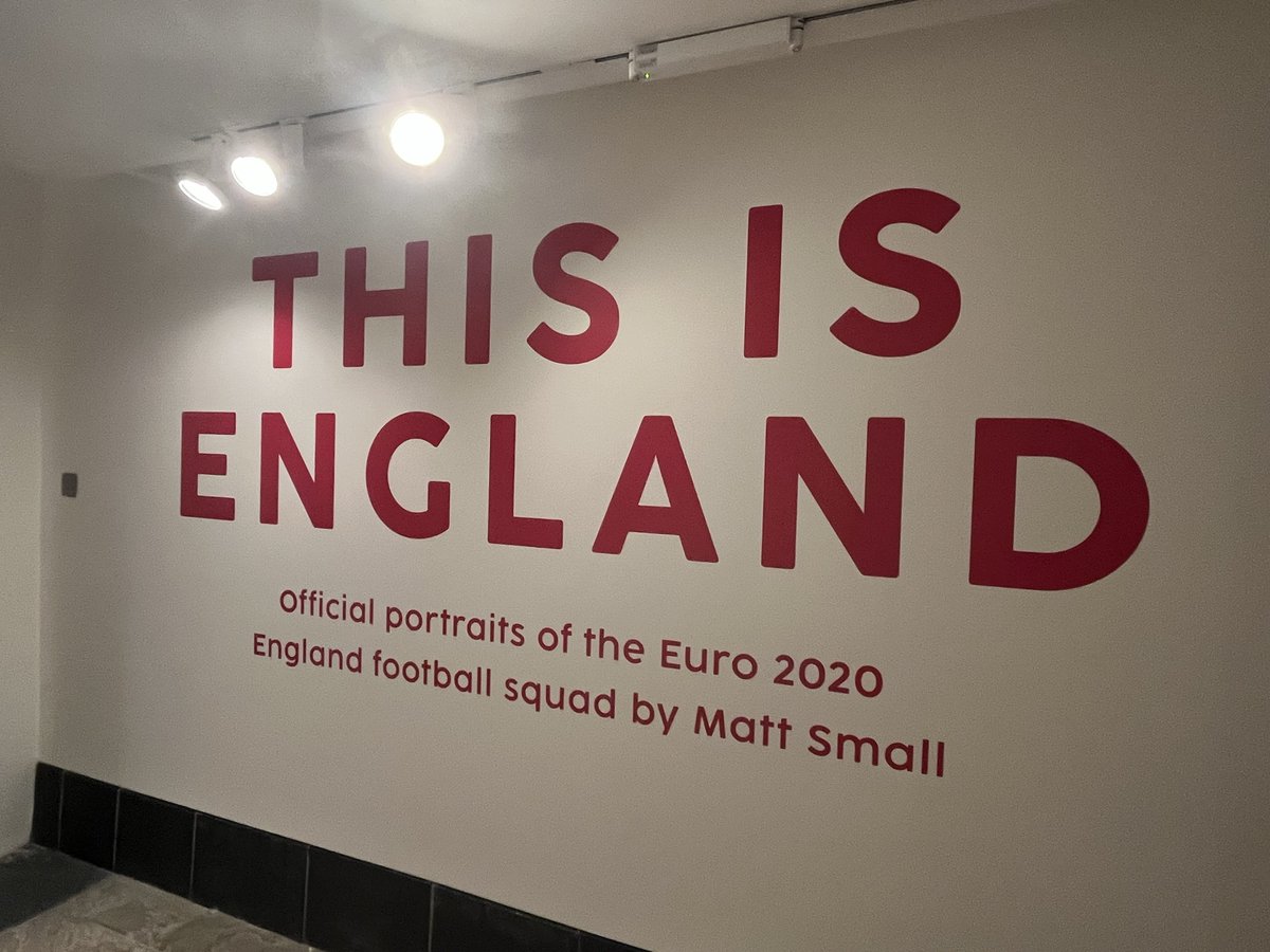 As we cheer for England at the #WorldCup2022, why not visit 'This is England', featuring portraits of the team. 🥅

See the team who inspired the country with their teamwork and stance on equality, inclusivity &amp; racial injustice ⚽ <a href="/MonikerArtFair/">MONIKER ⏰🔜 Moniker NFT Marketplace 💥JOIN MM💥</a>