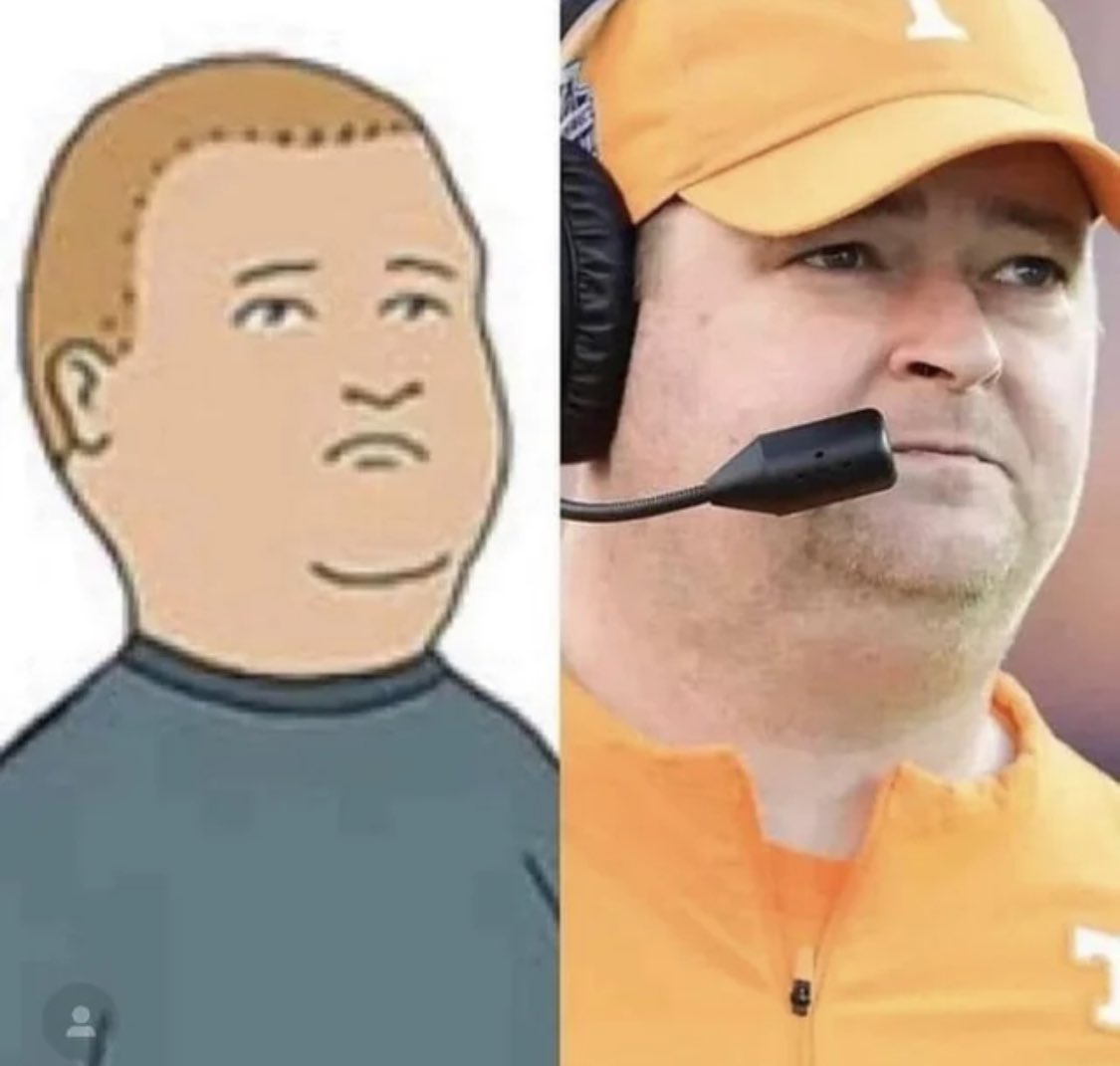 JoshBrooks524's tweet photo. @TheSpursUpShow Was Heupel on King of the Hill? https://t.co/Upujfvh4jS