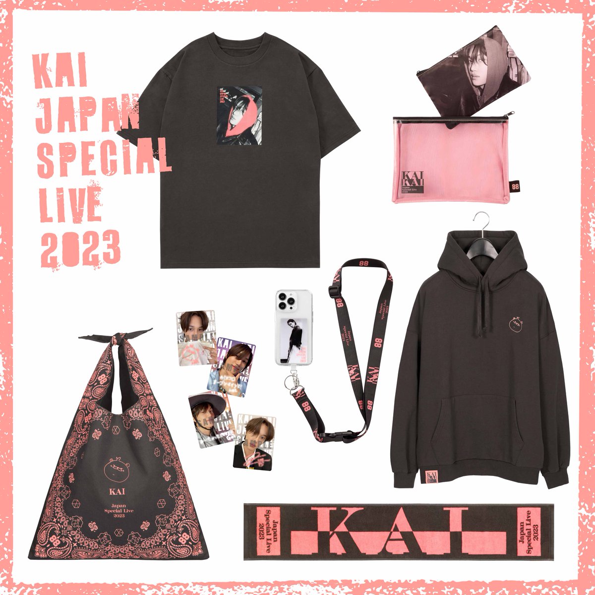 KAI Japan Special Live2023 購入特典　クリアトレカ