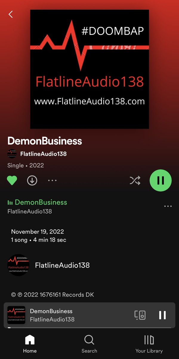 FAudio138's tweet photo. FlatlineAudio138 DOOMBAP #DoomBap #Spotify #BeatsForLease https://t.co/DS9ZuBkAjo https://t.co/6ptM7tANFS