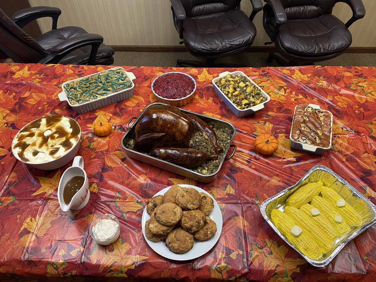 My coworker made a Thanksgiving feast OF CAKE 🤯 Not sure why she’s still an accountant lol. #isitcake #cakes