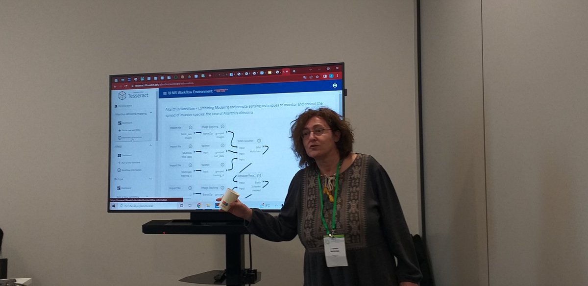LifeWatchERIC's tweet photo. Ready for the hands-on session! Run your own workflow #Ailanthus #workflow #IJJ #NIS at @Web_Ecology @EuropeanEcology #eu_RIs #EcologyMetz2022 https://t.co/nBCfMmLtp0