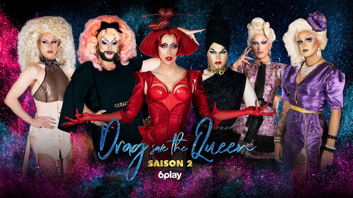 M6plusofficiel's tweet photo. L'histoire continue pour nos Drags ! 😍
Découvrez une nouvelle saison de #DragSaveTheQueen avec Paloma, La Big Bertha, Kahena, Alice Psycho et bien d'autres Queen !
✨#DragSaveTheQueen✨disponible dès mercredi sur @6play https://t.co/KZH0h59RfC