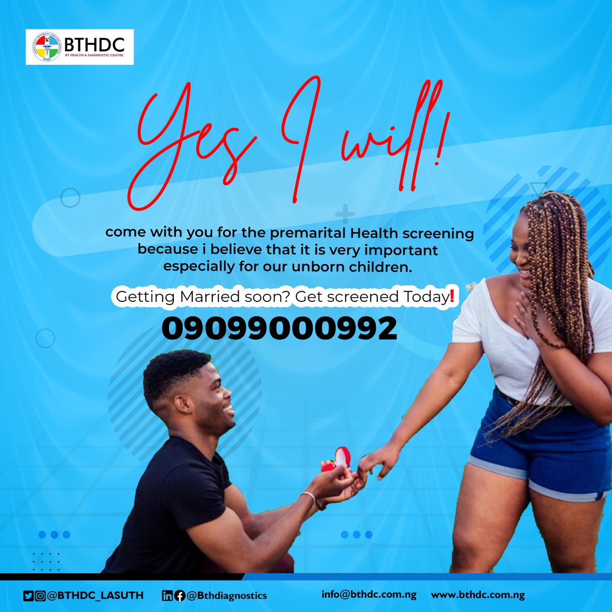 BTHDC_LASUTH's tweet photo. Premarital Health Screening is important especially for your unborn Children. Know your genotype and save yourself from Sickle Cell Trauma and other blood diseases.
#bthdc #bthdc #btdiagnostics #fullbloodcount #fullbloodcounttest #gettingmarried #gettingmarriedsoon Papaya https://t.co/PbraV1DHeD