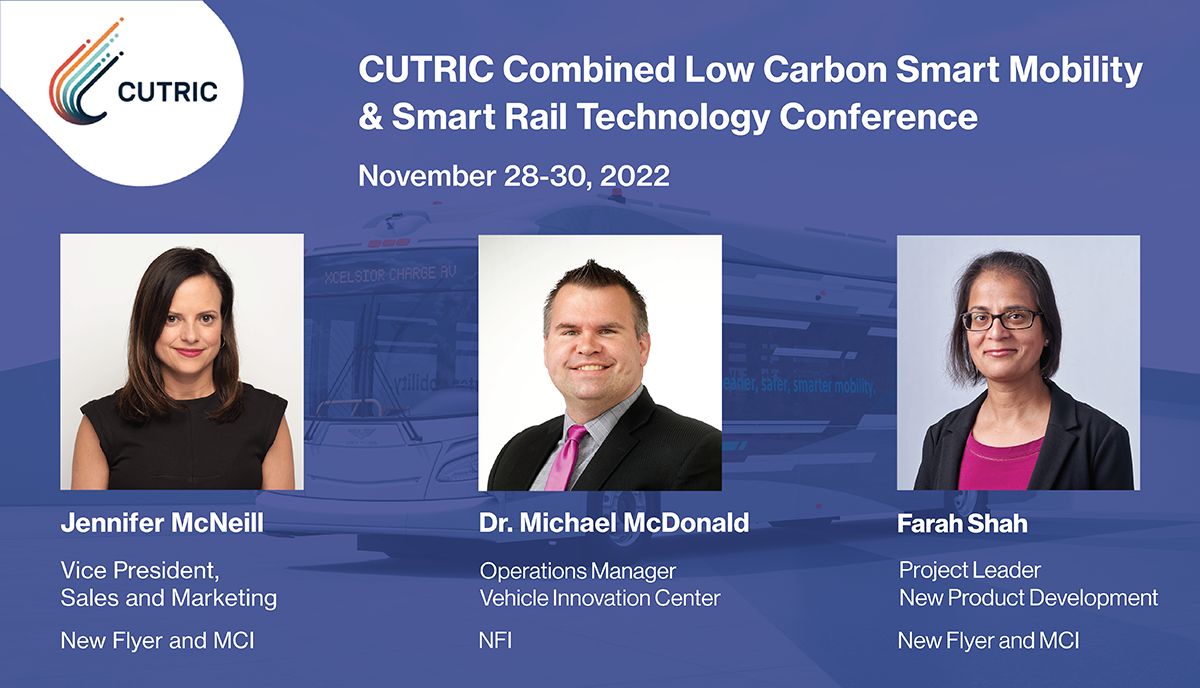newflyer's tweet photo. NFI heads to Ontario, Canada, for #CUTRIC's annual conference!
Next week, @NFIGroup will join critical conversations defining Canada's 2050 #netzero goals at the @CUTRIC_CRITUC's Combined Low Carbon Smart Mobility & Smart Rail Technology Conference.
👉 https://t.co/FL8MA5SCEe https://t.co/CRmEoMAD4L