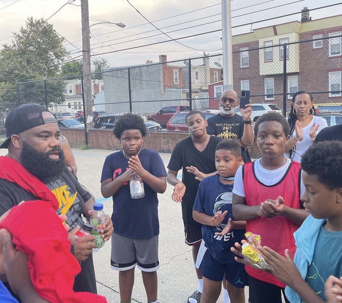 PPDMGillespie's tweet photo. It is a sad day as we mourn the loss of Coach Gene Lett. A true gentleman who helped shape generations of young people here in West Philly. His legacy lives on with the young people he influenced. #degreechasing
@PPD18Dist https://t.co/V55BK7kdgI