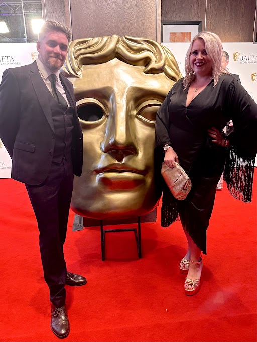 ProductionAttic's tweet photo. What. A. Night! Congratulations to all @BAFTAScotland   winners and nominees. It was an honour to be amongst such talented company. Special shout out to our friends at @BlazingGriffin for taking home the Best Game accolade 🎉 https://t.co/JGIguTNx3W