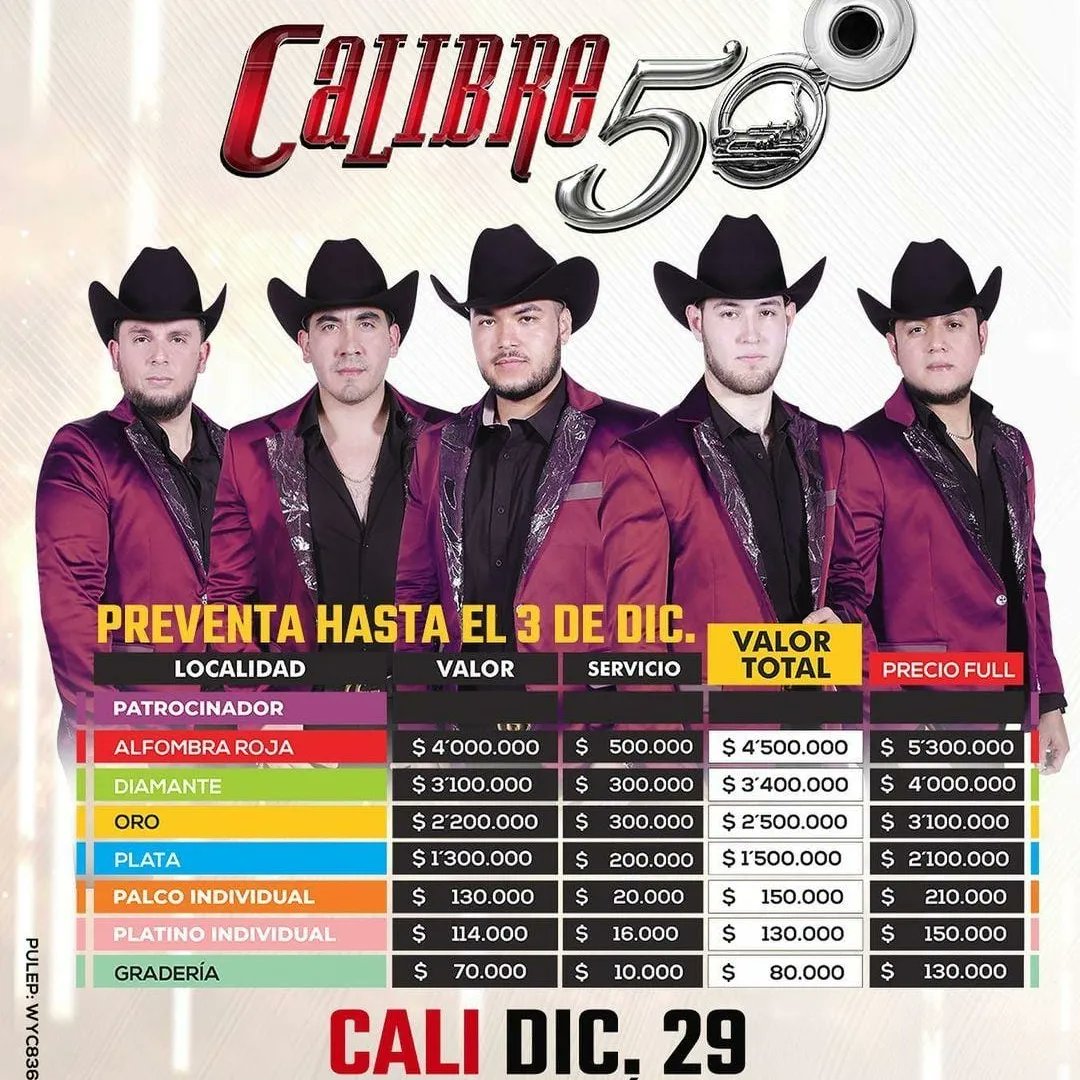 RevistaElClavo's tweet image. #AgéndateConElClavo 😎

¡Te traemos una programación variada llena de cultura!
🔥 @comunicarce
🔥 @VIVEconciertos
🔥 @comunicarcecali 
🔥 @TerryHurtado
🔥 @feriadecaliof
Conoce nuestra programación cultural completa en enlace de nuestra Bio 📣