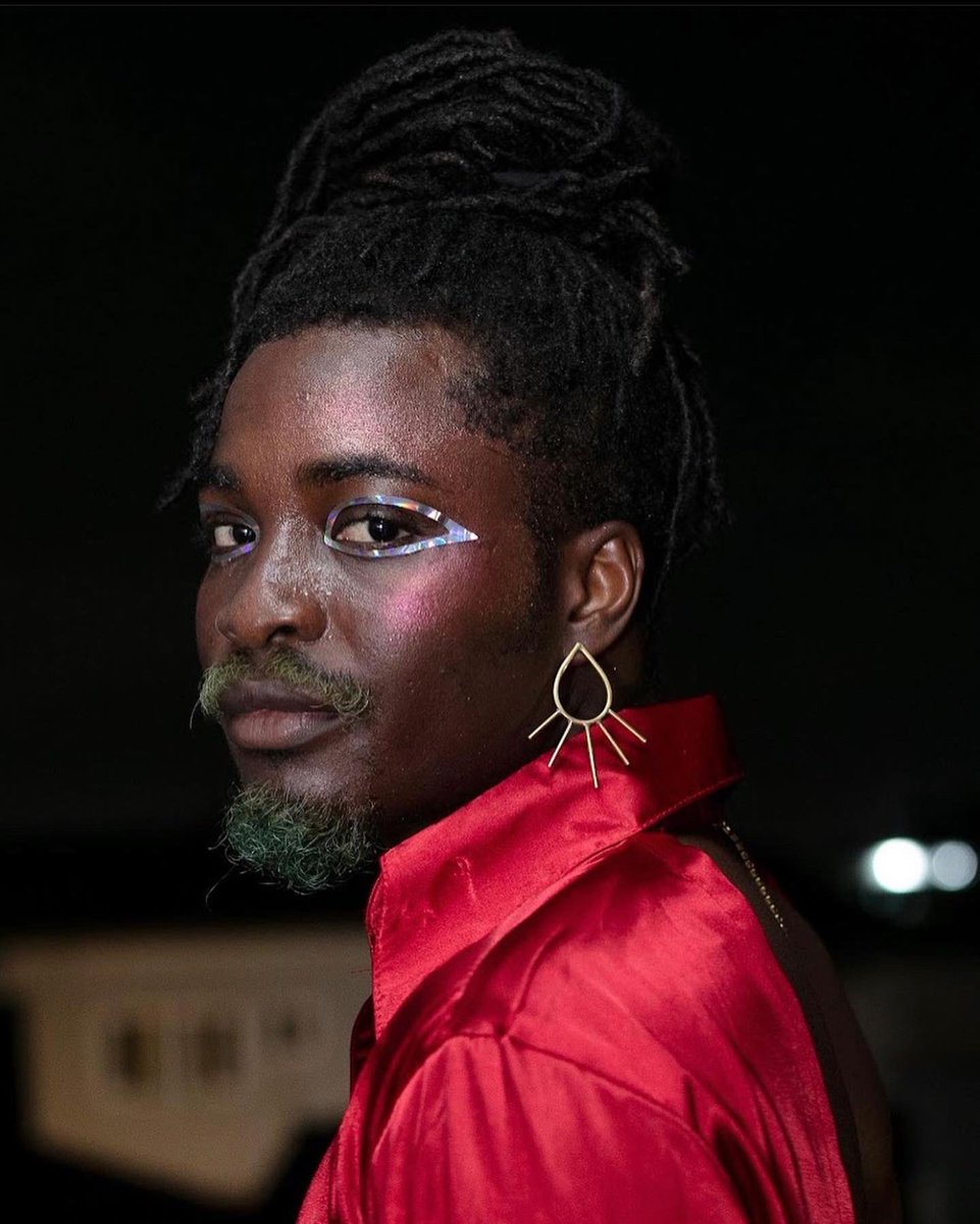 JoewackleGh's tweet photo. first things first, i look good af in everything. 
it was fun walking for the @jermainebleu Harmony SS’23 presentation.  congratulations @jsnjmaine on a beautiful collection https://t.co/WUrjPAFDSx