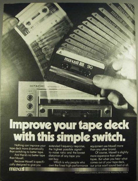 MaxellCorp's tweet photo. Remember grabbing a cassette, and trying to record right at the beginning of the song?? Good times 😎
#remember #memories #cassette #maxell #oldad #ad https://t.co/zu5IkJXs6v