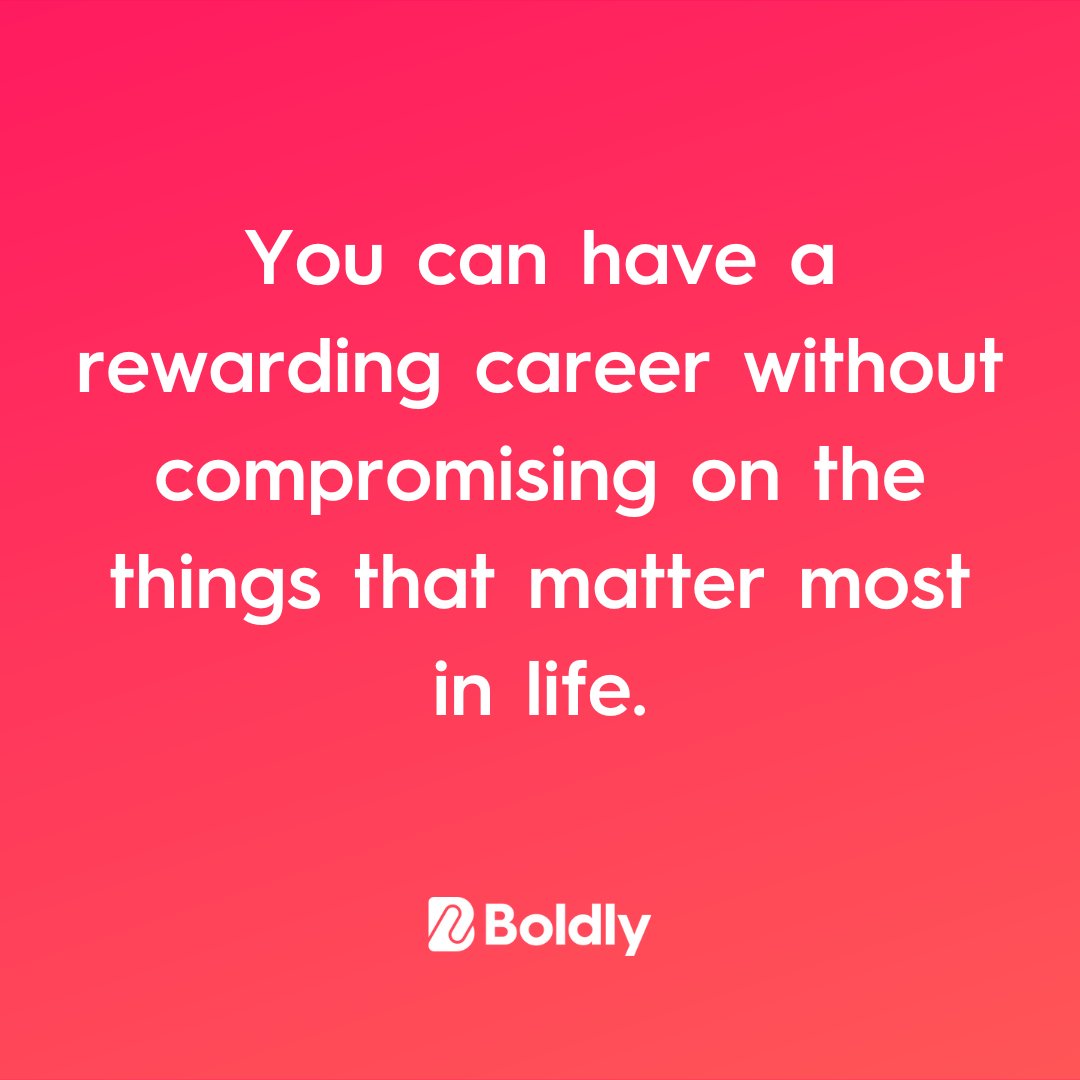 workboldly's tweet image. It's not too good to be true. #workBoldly