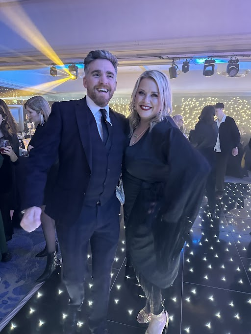 ProductionAttic's tweet photo. What. A. Night! Congratulations to all @BAFTAScotland   winners and nominees. It was an honour to be amongst such talented company. Special shout out to our friends at @BlazingGriffin for taking home the Best Game accolade 🎉 https://t.co/JGIguTNx3W