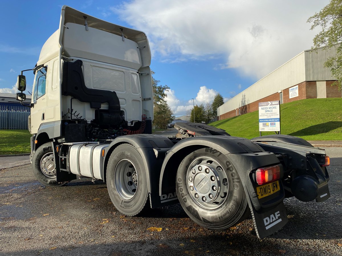 ScaniaWPTused's tweet photo. New Stock Alert! 2019/19 #DAF CF.530 #Euro6 6x2 #TagAxle #SpaceCab AS-Tronic Climate control Low mileage Long MOT Very clean and Tidy @ScaniaWPT https://t.co/QDsIrvY2wZ via @YouTube https://t.co/E5o3ACyCsz