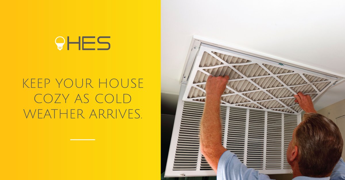 Cold weather is here! Ready your house for the start of winter with these energy-saving tips. 

1. Seal any cracks in windows and doorways. 
2. Get a furnace inspection. 
3. Switch out your air filters. 
4. Change the direction of your ceiling fans.