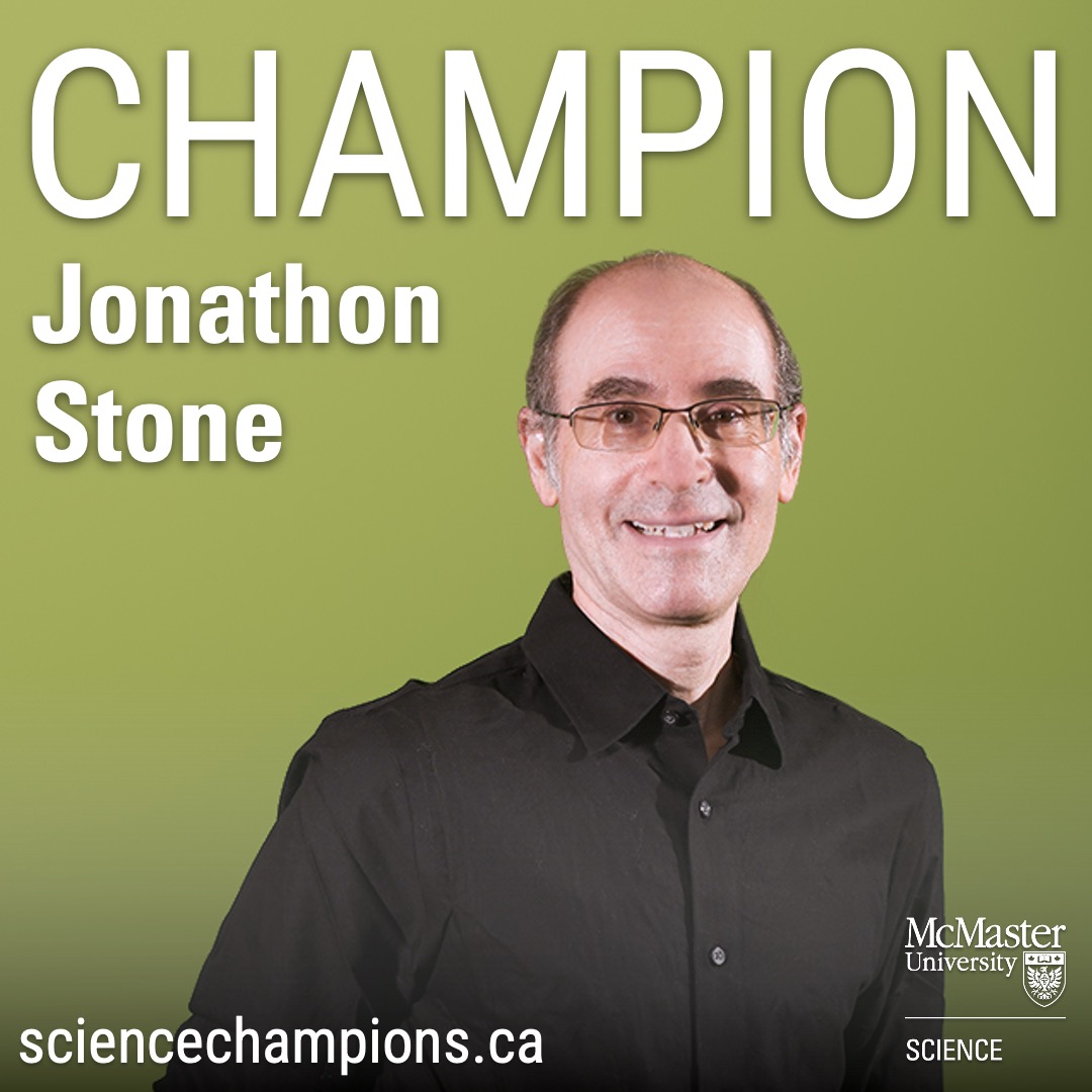 McMasterScience's tweet image. Jonathon Stone champions science as the director of the Origins Institute. Jonathon makes science communication &amp;amp; community outreach a key priority by hosting seminars, public lectures, &amp;amp; colloquia.

Visit sciencechampions.ca to learn more.

#mcmasterscience #sciencechampions