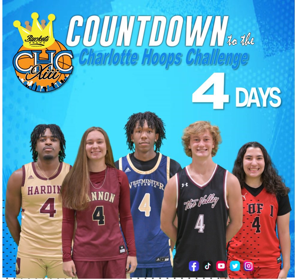 CHoopsChallenge's tweet image. 4 more days until the #CHC13