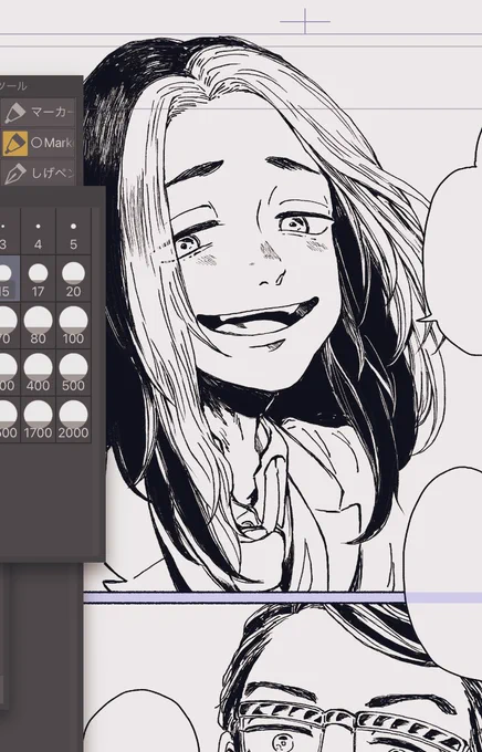 間に合う気がしない気がしてきたけど、ちゃんと描いているという報告だけしとく…描いてはいる…います…(・〇・) 