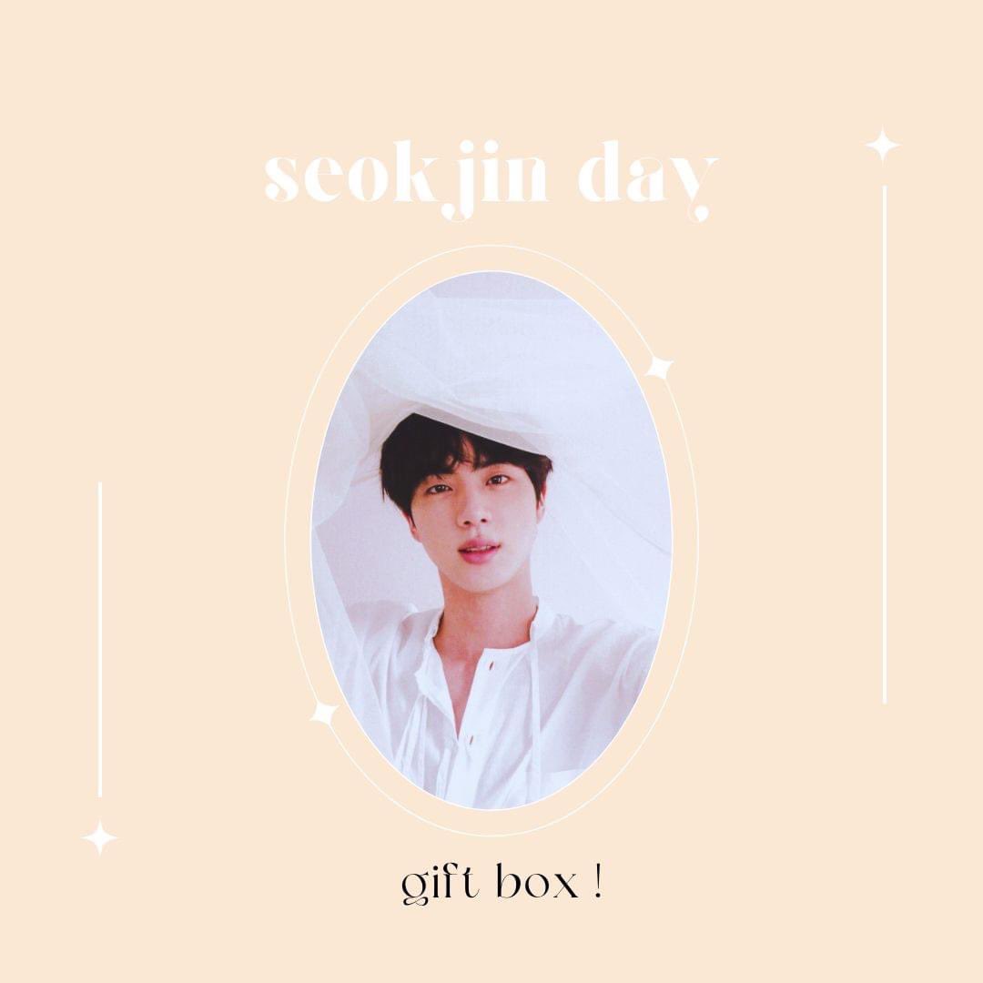 「 Jin Day Giveaway 」

╰─ 1 winner | worldwide

› rt + like 
› ends dec 3rd ⊹

— followers only