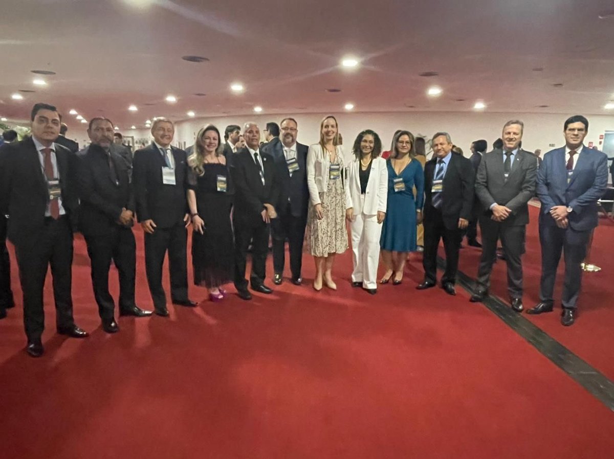 TREMinas's tweet photo. #TREMinas participa do 16º Encontro Nacional do Poder Judiciário. Os presidentes dos 91 tribunais brasileiros estão reunidos, de forma presencial, no @CNJ_oficial para aprovar as Metas Nacionais de 2023. https://t.co/amuP0P04mb