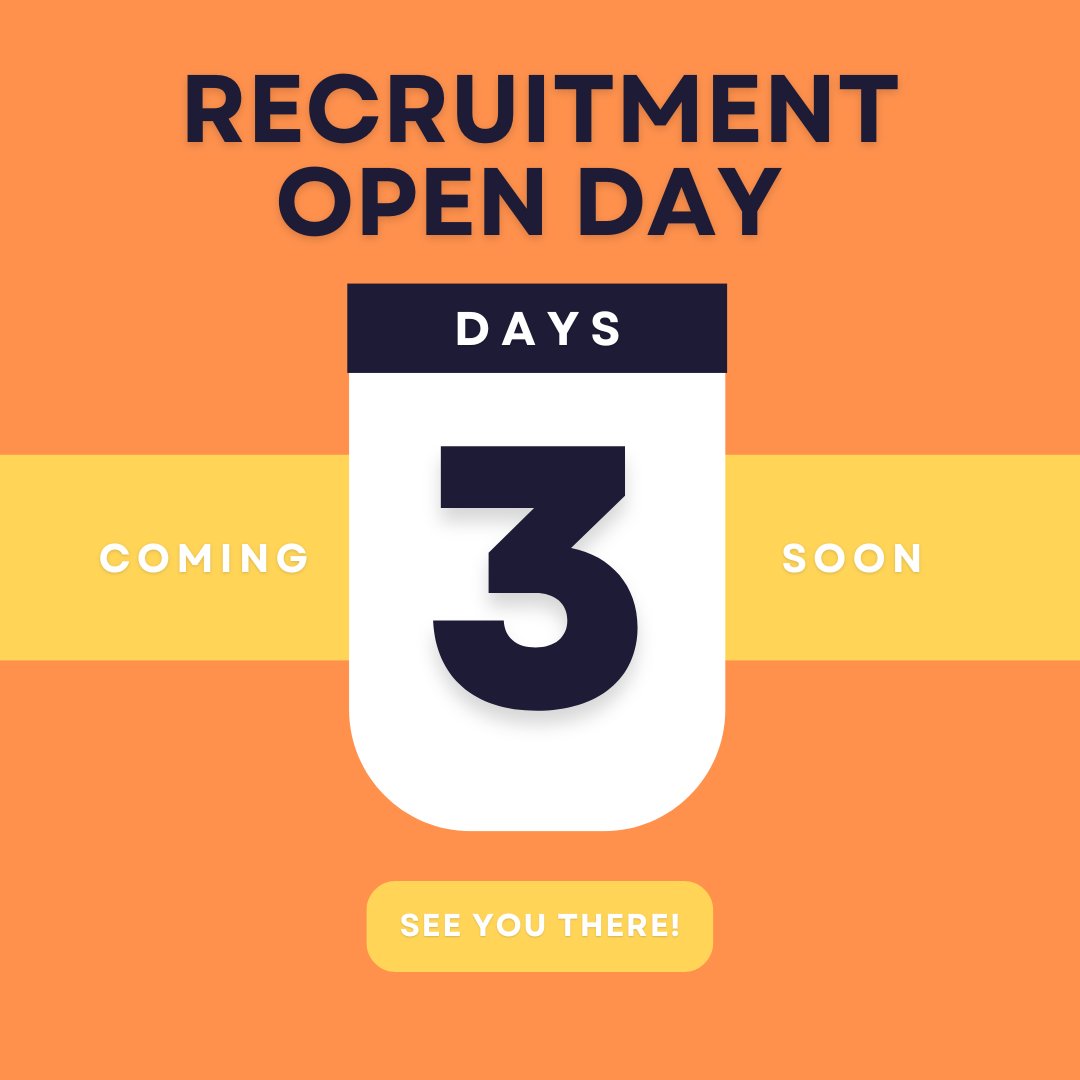 WhitstableMedP's tweet photo. 3 days to go! 📣Don't forget about our recruitment open day this Thursday 24th November, 4-8pm at Estuary View Medical Centre. Come and meet the team to chat all things opportunities and see how we run our 7 day a week Urgent Treatment Centre alongside our GP surgery🩺 https://t.co/mPsIITPdHx