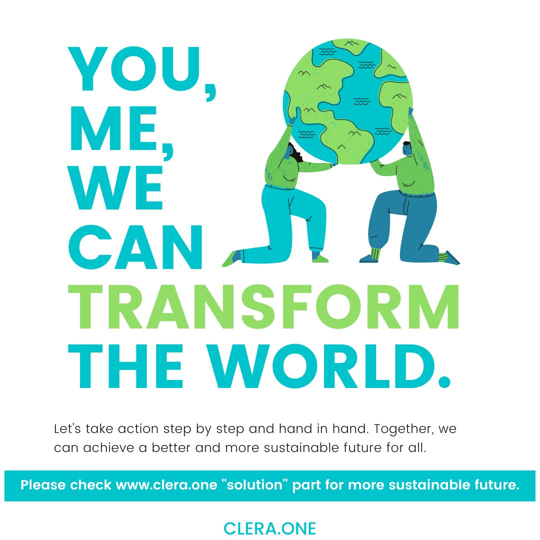 CleraOne's tweet photo. Please check https://t.co/Jnqkg44hVg ''solution'' part for more sustainable future.

Sustained future will create a better world!

#environment #Climatechange #sustainability #europe #love #water #pollution #innovation #entrepreneur #company #globalwarming #green https://t.co/uSQqzZ79yA