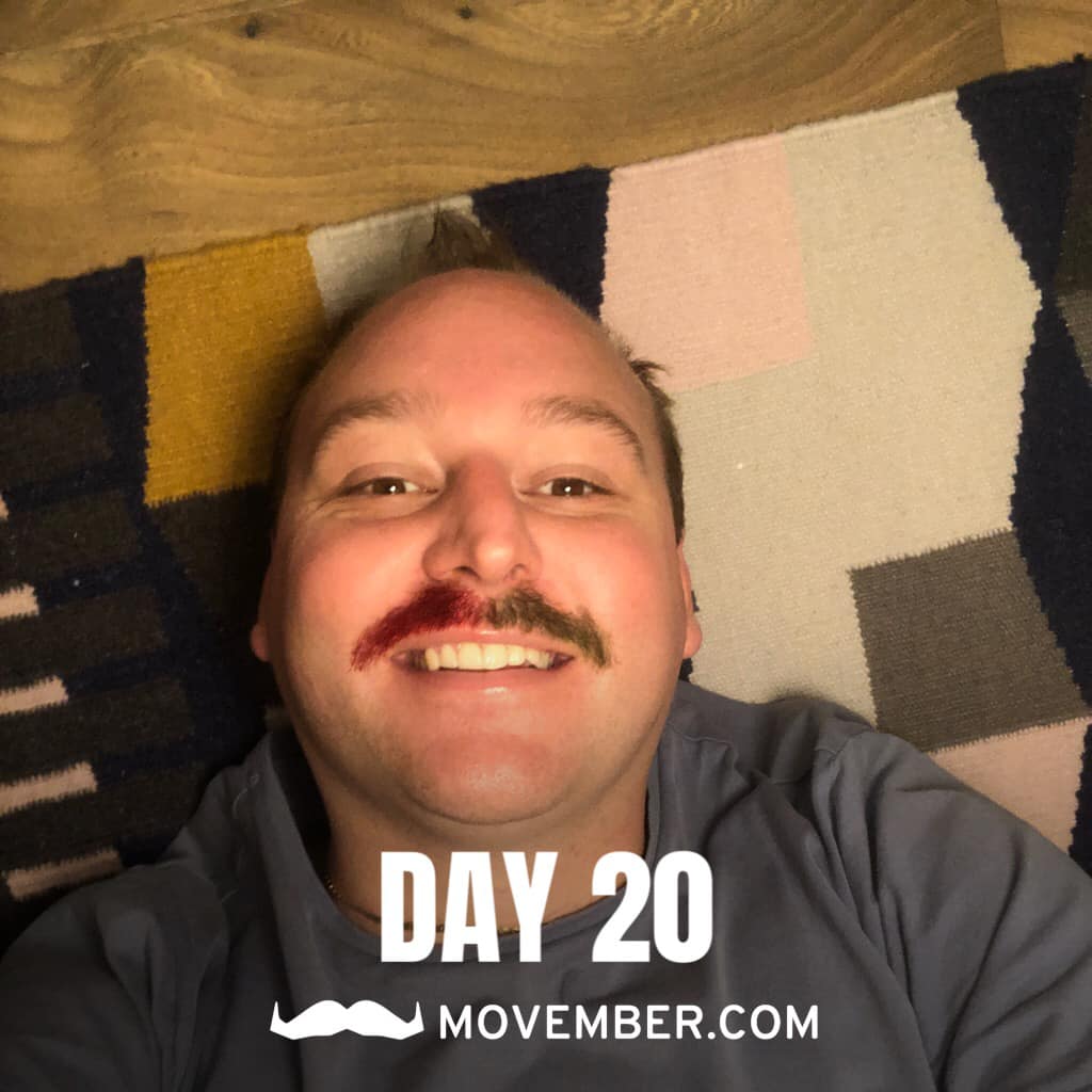 Most years I do <a href="/MovemberAUS/">Movember Australia</a>/<a href="/MovemberGER/">Movember Germany</a>. This year I am upping my game for #phdchat mental health! My first four $50 donors have chosen colours to brighten my Mo' for one week each! This is the first, the colours of <a href="/SSFCRABBITOHS/">South Sydney Rabbitohs 🐰</a>

💸💸 Donate here 💸💸
movember.com/m/anthonylanat…