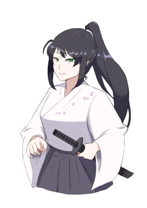 伊吹のビフォーアフター。1枚目は今年の3月に書いたやつです。だいぶ変わったなぁ描き方。 
