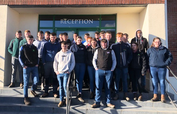 We were delighted to host students from <a href="/teagasc/">Teagasc</a> Kildalton College last week at our site in Grannagh where they walked the supply chain and received a talk to further their knowledge on the process from farm to fork!
