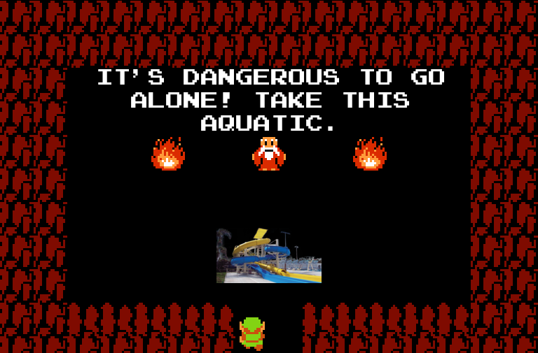 BotDangerous's tweet image. It's dangerous to go alone! Take this aquatic.