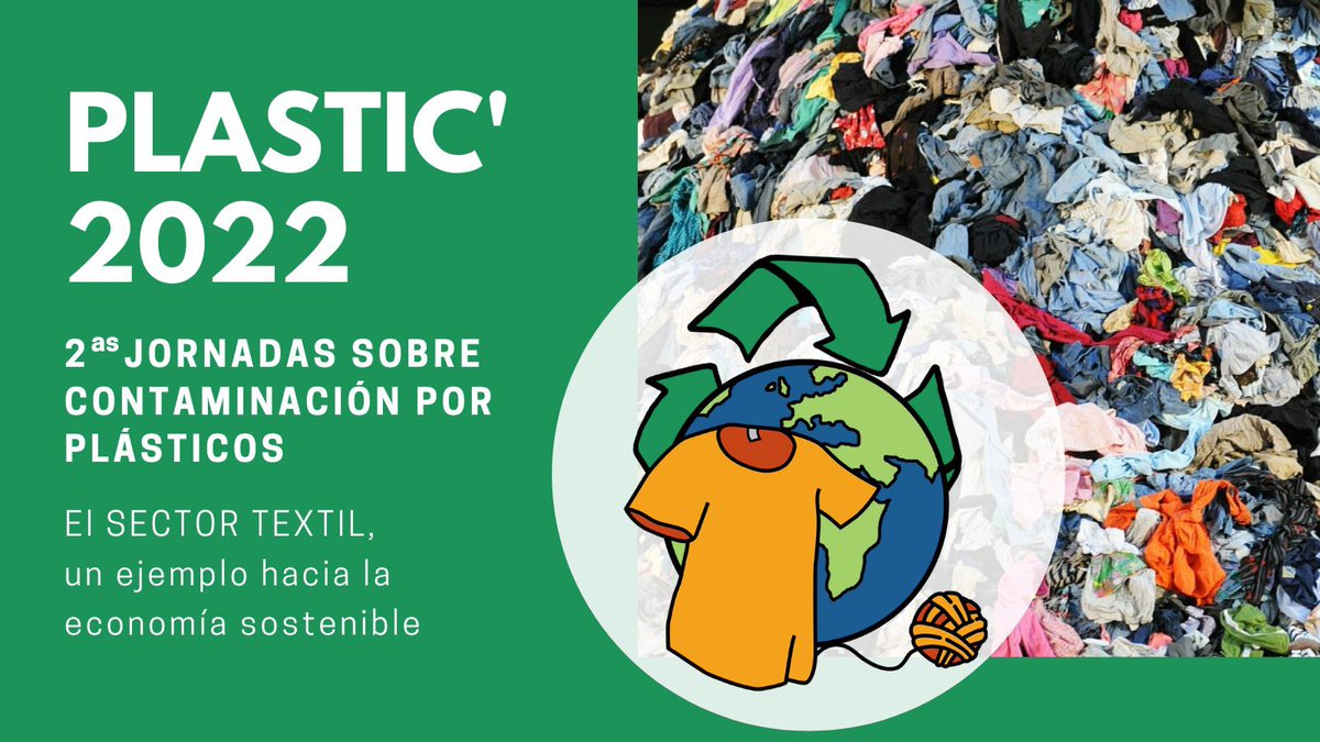 #PLASTIC2022_IDAEA
Estamos participando en #PLASTIC2022, JORNADAS SOBRE CONTAMINACIÓN POR PLÁSTICOS🧵 evento organizado por <a href="/IDAEA_CSIC/">Inst. of Environmental Assessment & Water Research</a>