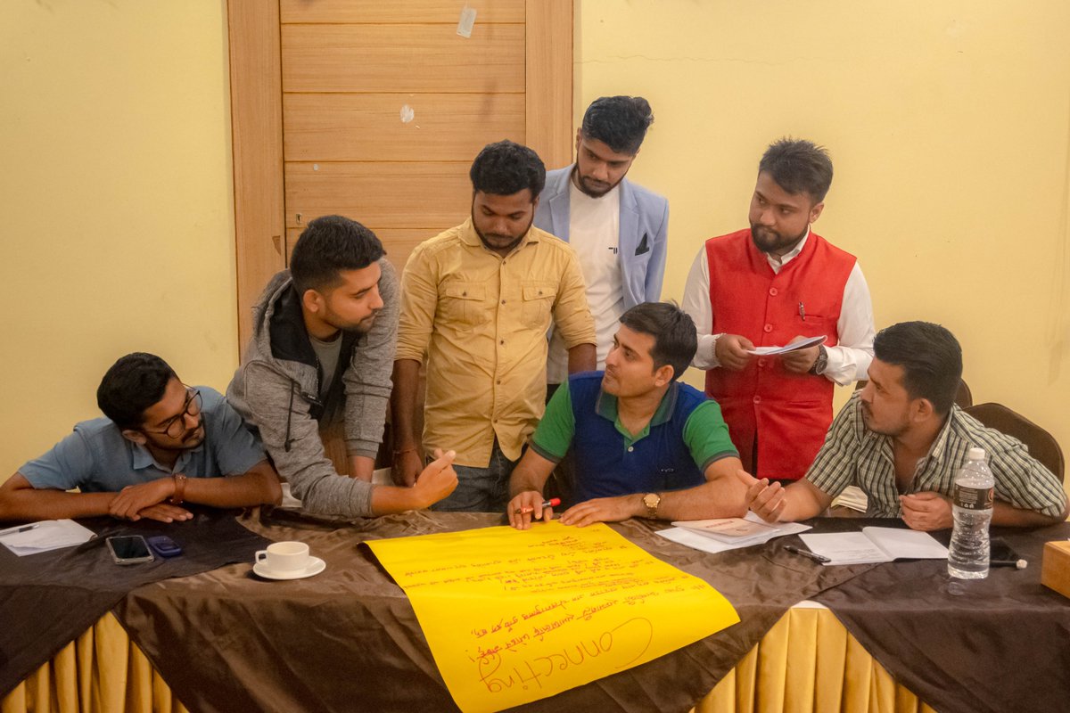 centre4social's tweet photo. Workshop on Role of Youth in Promoting Social Cohesion conducted by CSC at Sunsari.
.
This project is funded by @das_ifa's Zivik Funding Programme with funds of @germanydiplo
.
#artivism #artbasedlearning #youthofnepal #socialcohesion #projectsadbhaav2022 #peacebuilding https://t.co/ashwdGMHQj