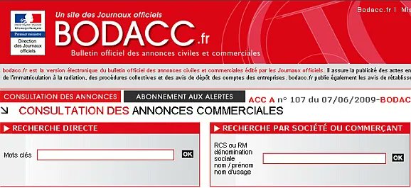 BFoenix's tweet photo. [Un blog pour l'information juridique] Accéder au BODACC : problèmes et solutions | https://t.co/aLEClpskzM par @precisement https://t.co/lrZ6NbglOI