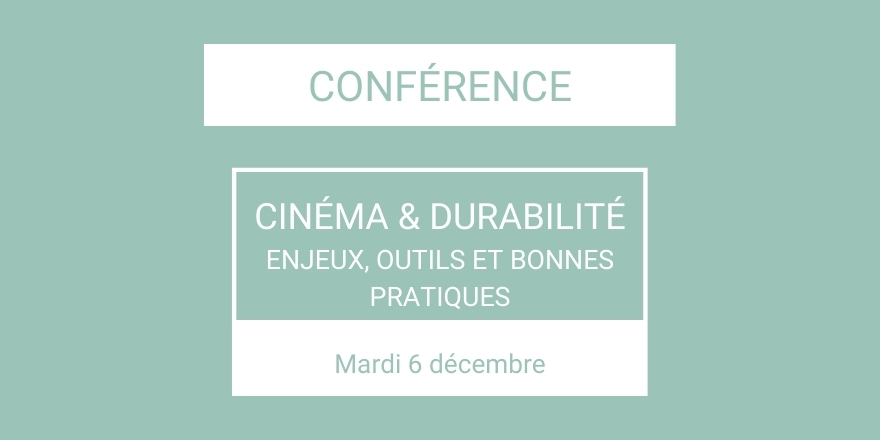 A noter ! Le @centreducinema propose une conférence sur le thème "Cinéma et #durabilité pour partager des bonnes pratiques, facile à mettre en place et ayant fait leurs preuves. 
📆 Le 6 décembre de 10h à 14h
👉 Info et inscription : audiovisuel.cfwb.be/actualite/news…