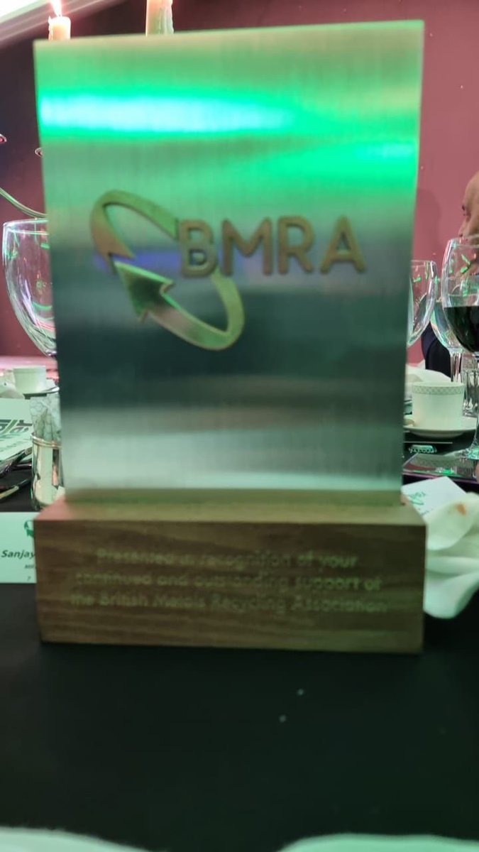 mrai_india's tweet photo. Mr. @SanjayMehta_MTC, President @mrai_india attended @BMRA_UK's Annual Dinner 2022 and met Ms. Susie Burrage, Mr. Mir Mujtaba Hussain, Mr. Emmanuel KATRAKIS, Ms. Robin Wiener &amp; other various dignitaries from #RecyclingFraternity

#networking #recyclingindustry #associationpartner https://t.co/nWKAyLttYp