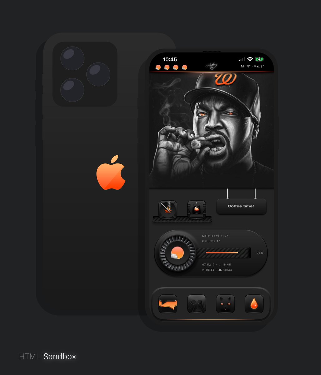 Attairdu57slm's tweet photo. My homescreen on Monday.
@thewaytozion
@kleinmone
#Nojailbreak #iOS16_2 #iNNOVATION #HTML_SandboxV2 https://t.co/GZhNyDlm2a
