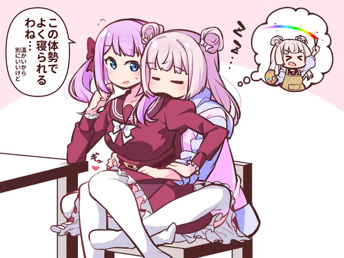 ミニゲーム用に描き下ろしたひめあか
#アサルトリリィ_FA 