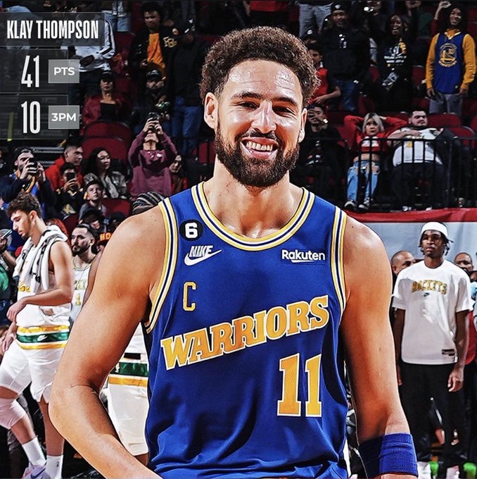 Klay thomp corner shot.. don&rsquo;t sleep https://t.co/rYCvEwtGVp