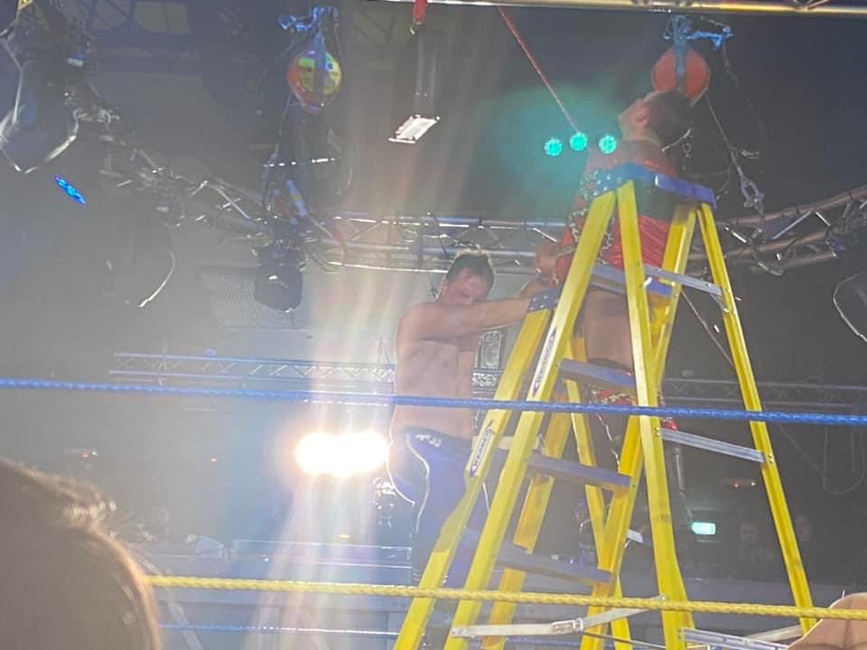 Wee_Westie29's tweet photo. Managed to pick up one of these at @InsaneChampWres merch stall last night for @CheMonetUK big night. And
@ThatcherWright made the #KissList 💋😘🏳️🌈❤️ #MainEventMonet https://t.co/kC0sonDkeB