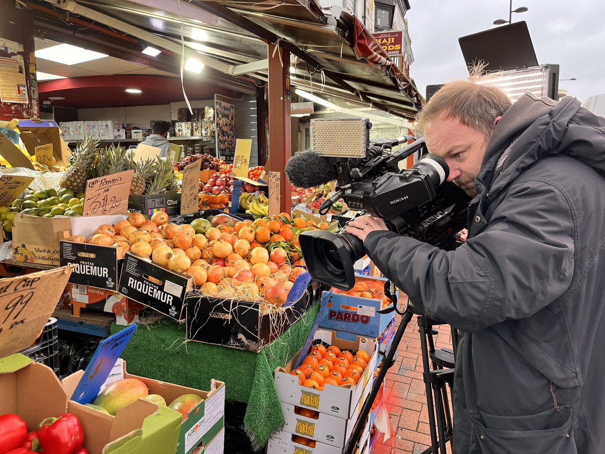 DavidWhiteleyTV's tweet photo. After surviving the night at the ‘haunted hotel’ we’ve made it to Bury Park in Luton for a spot of filming with @jonstevensitv As much as @beckyjagotv and I love the studio, it’s great to be out and about! The results of the shoot for @itvanglia revealed soon https://t.co/rDF0heE6tH